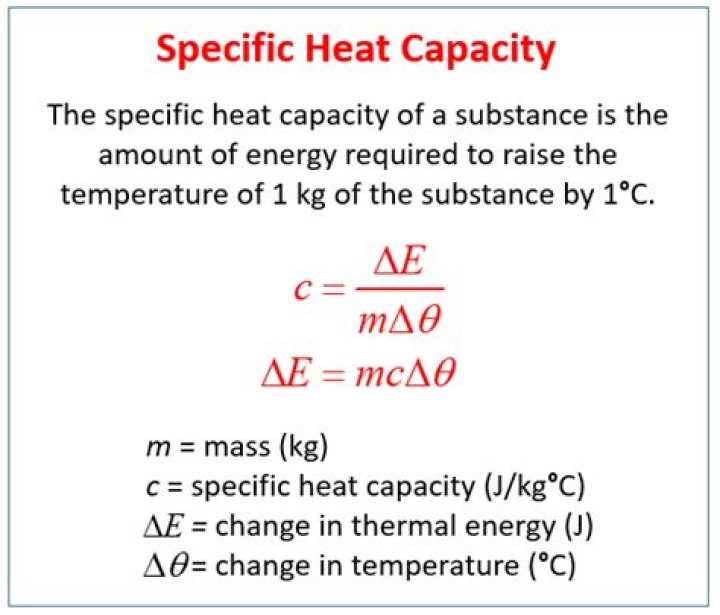 What is the Difference Between Specific Heat and Heat Capacity